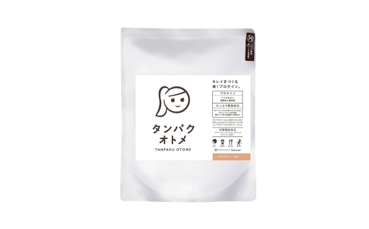 【8回定期便】 プロテイン タンパクオトメ 1袋 さわやかピーチ | プロテイン ソイプロテイン ホエイプロテイン 女性 プロテイン 美容 プロテイン プロテインシェイカー プロテイン サプリメント 定期 定期便 タマチャンショップ 大分県 中津市