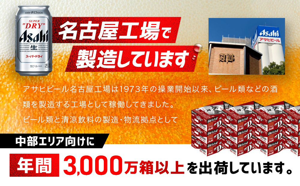 アサヒ　スーパードライ缶350ml×24本　2ケース