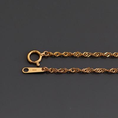 ふるさと納税 山梨市 K24純金ワイドスクリューブレスレット18cm |  | 02