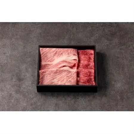 神戸牛　霜降りと赤身のしゃぶしゃぶすき焼き　400g【配送不可地域：離島】【1443135】