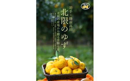 北限のゆずを堪能！ 皮ごと丸搾り果汁 200ml×1本 ＆ 果皮 1kg セット ゆず