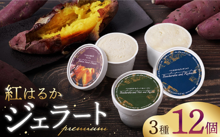 紅はるか 焼き芋 アイス 12個 CDA062 アイス ジェラート 焼き芋 