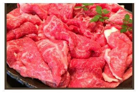 牛肉 牛上中肉 (阿波黒牛のみ使用) 1.4kg [北島藤原精肉店 徳島県 北島町 29al0009] お肉 肉 牛 切り落とし スライス 肉じゃが すき焼き