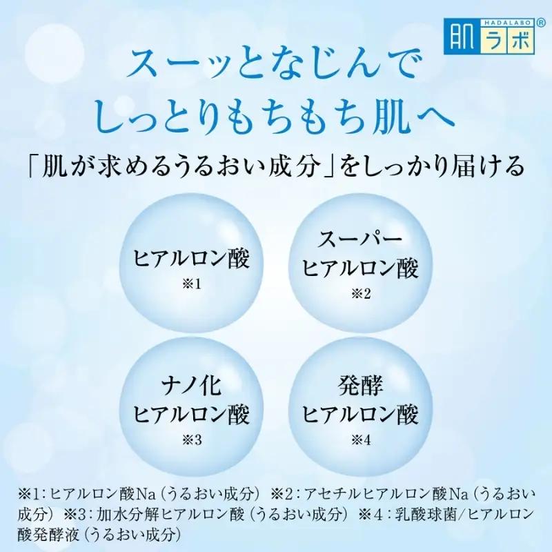 化粧水 ロート製薬 【 肌ラボ 極潤 】化粧水つめかえ４点セット【roht0003】