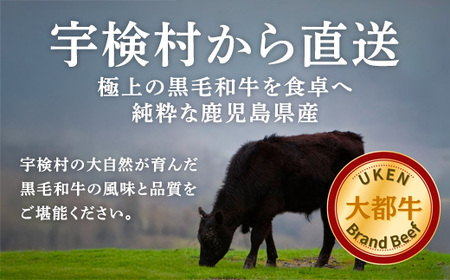 【鹿児島県産 黒毛和牛】 カルビ 400g 【数量限定】大都牛 ブランド 牛 うし 牛肉 ビーフ 奄美大島 宇検村 経産牛
