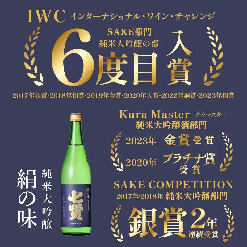七賢 日本酒 飲み比べ 720ml [h044] 日本酒