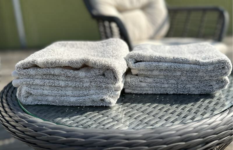 【THE EARTH TOWEL】計４枚タオルセット／速乾泉州タオル（ブラウン） 015B181_イメージ4