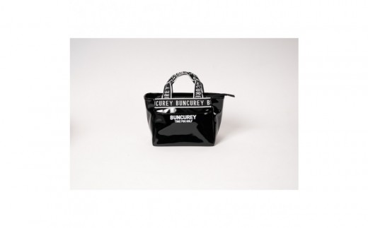 BUNCUREY　エナメルカートバック（BM23SS-17-037）〈ブラック〉