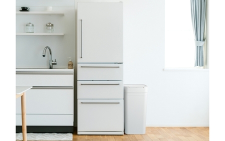 シールズ45 密閉ダストボックス LBD-03 ホワイト / ゴミ箱 臭い漏れ防止 スリムデザイン プッシュ開閉 ライクイット like-it【like040】