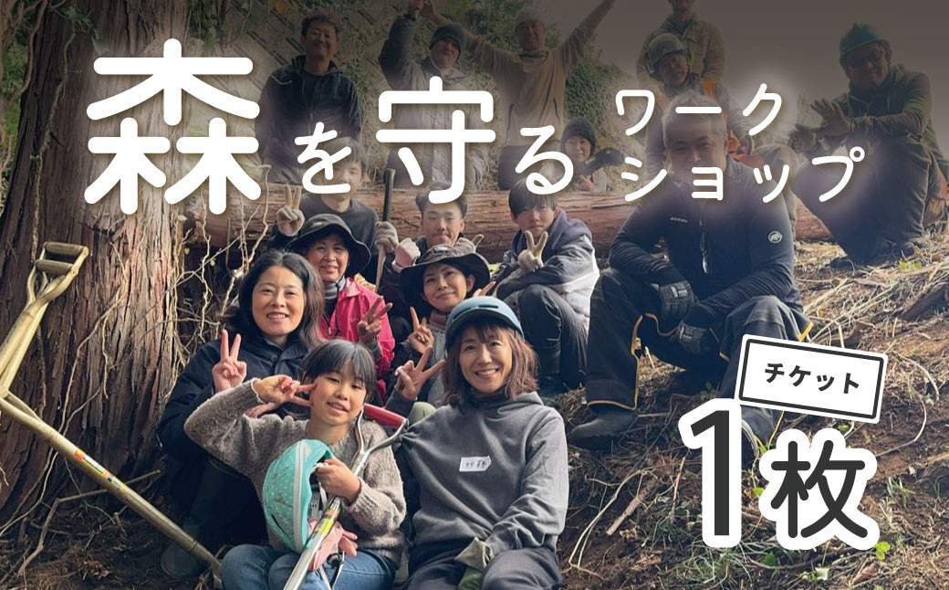 
            秦野里山　森を守るワークショップ　015-27　
          