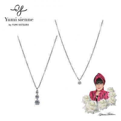 【管理医療機器】ジルコニア磁気ネックレス2点セットYumisienne【配送不可地域：沖縄県】【1670898】