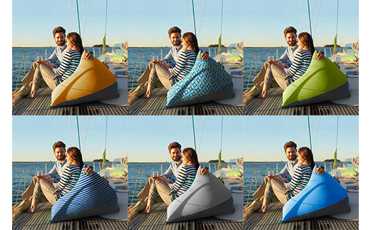 【カラーが選べる】Yogibo Zoola Pyramid（ヨギボー ズーラ ピラミッド）39-T 耐水 屋外 接触冷感 冷感 耐光 クッション 椅子 ビーズソファ ソファ ビーズクッション ローソフ