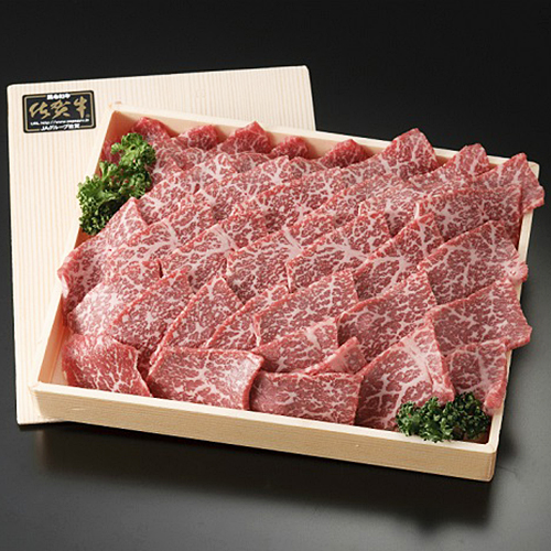 佐賀牛ももカルビ焼肉用５００ｇ：B335-011