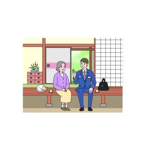 【6か月】郵便局のみまもりサービス「みまもり訪問サービス」