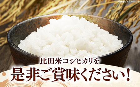 比田米 コシヒカリ(精米)2kg×6回 定期便【令和7年産 米 お米 こしひかり ごはん ご飯 国産】