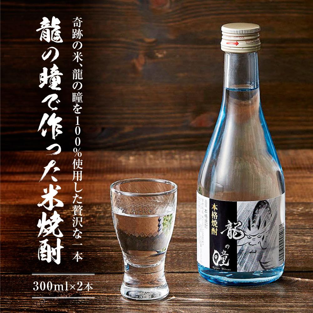 【ふるさと納税】龍の瞳で作った米焼酎 25度 300ml×2本 | 酒 お酒 さけ 焼酎 米焼酎 人気 おすすめ 飛騨高山 おみやげ処 三川屋 LH016 | お酒 さけ 人気 おすすめ 送料無料 ギフト