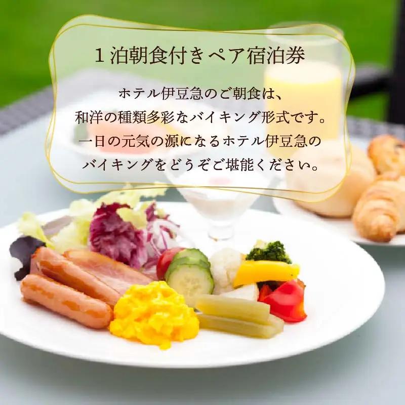 下田温泉　ホテル伊豆急　1泊朝食付ペア宿泊券 [旅行 宿泊券 ペア オーシャンビュー]