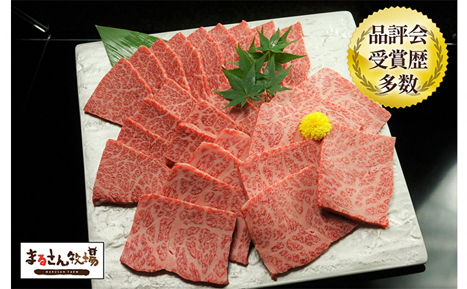 
【納期最長2ヶ月】【まるさん牧場産】近江牛肩ロース焼肉500g[№5748-0293]
