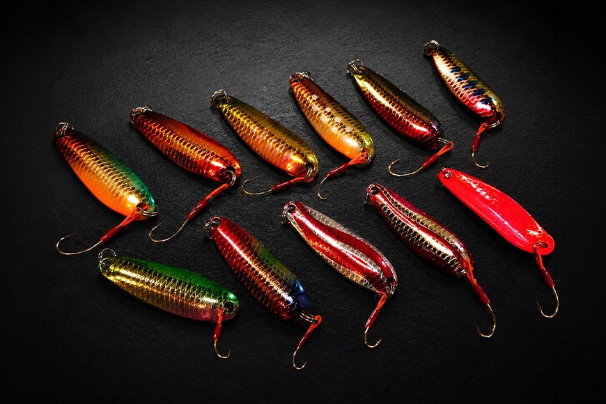 忠さんのスプーン アートフィッシング オリジナルセットC 釣り 釣り用品 常見忠 対象:Bite、MeshBite、DCBite、NorthernBite、ShellBite、RiverDolphin