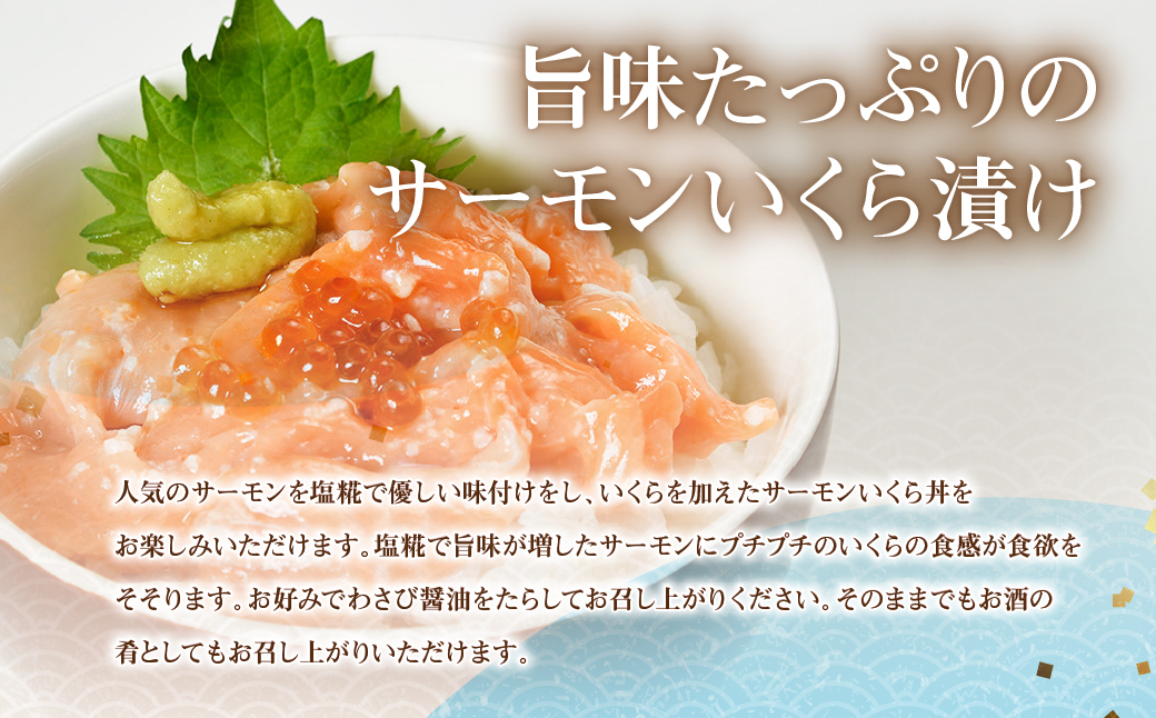 サーモンいくら漬け120g×4パック NAAF036