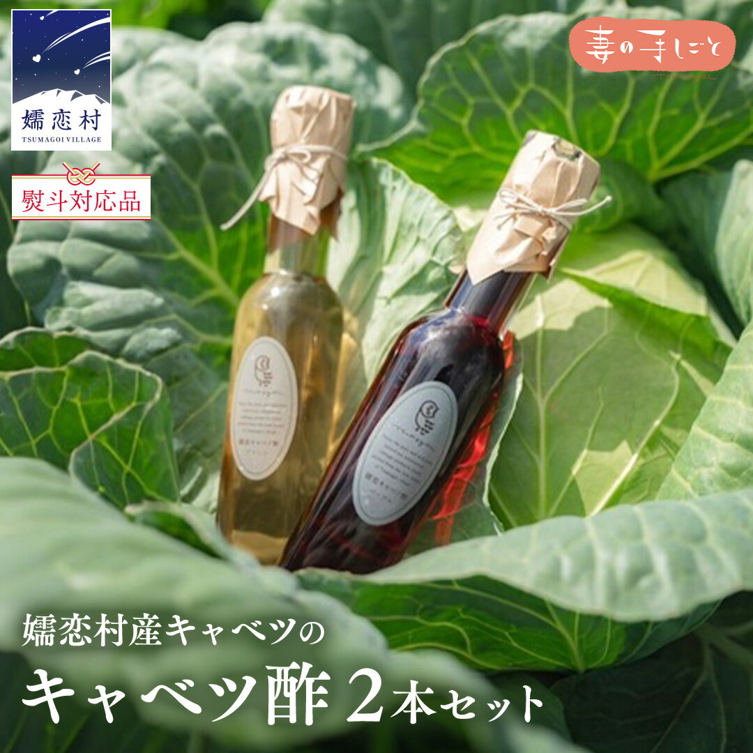 【ふるさと納税】 【 熨斗 対応品 】 キャベツ酢2本セット 熨斗 お歳暮 お中元 無地熨斗 酢 調味料 ダイエット 酢キャベツ おすすめ ギフト 贈答用