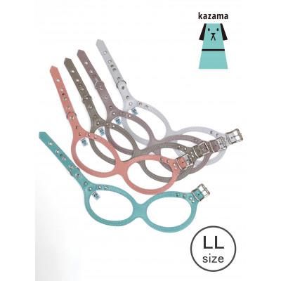ふるさと納税 八潮市 メガネハーネス【LLサイズ】エターナルグリーン(本革製)kazama premium |  | 01