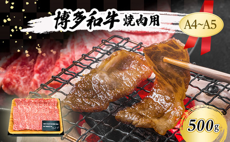 博多和牛 A4〜A5 焼肉用 博多和牛【500g】