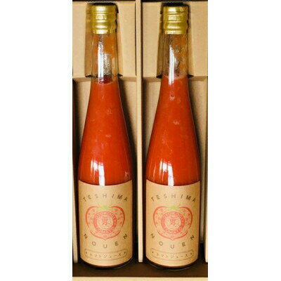 【ふるさと納税】男気 トマトジュース 500ml × 2本 | 野菜ジュース トマト 男気トマト 野菜 ジュース 飲料 ドリンク 飲み物 有機肥料 濃厚 旨み 完熟 低農薬栽培 無かん水栽培 メディア掲載 受賞 テレビ 人気 お取り寄せ ギフト 贈り物 手土産 手島農園 埼玉県 桶川市
