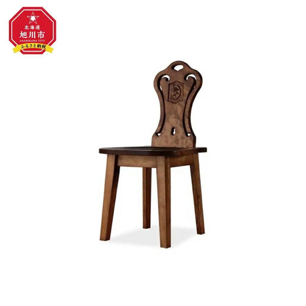 旭川家具 クリエイトファニチャー CANTERBURY(カンタベリー) チェアK Cタイプ 【 国産 無垢 インテリア 木製 クラシック チェア 椅子 チェアー ダイニングチェア 北海道 】 _00787