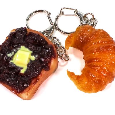 ふるさと納税 弥富市 食品サンプルキーホルダー パン5個セット |  | 03