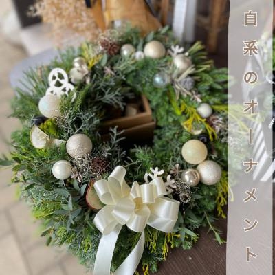 ふるさと納税 水戸市 長く飾れるナチュラルリース(ドライフラワーリース) 50cm |  | 03