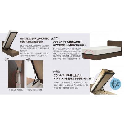 ふるさと納税 上峰町 フランスベッド ダブル BG-001/002TS(跳上収納タイプ260mm)【ベッドフレームのみ】 |  | 03