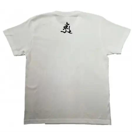 手描きTシャツ 仏画 普賢菩薩 白 (半袖 Mサイズ)【1615093】