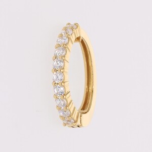 【ジュエリーの街、山梨県甲府市】ダイヤ0.50ct K18ピアリング　E5011Y