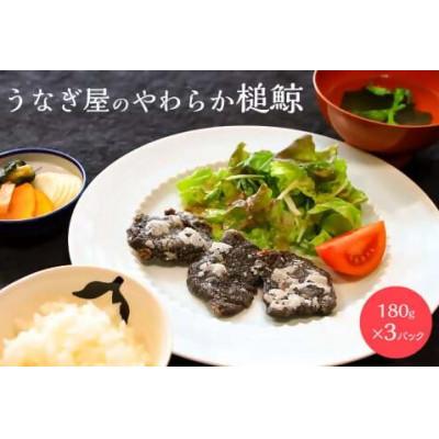 ふるさと納税 南房総市 【2025年9月上旬発送】うなぎ屋のやわらか槌鯨(つちくじら) 3パックmi0035-0003