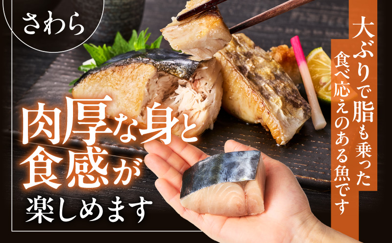 【お弁当サイズ】さわら&銀鮭 切身 計20切れ（各約50g×10切れ） 【小分け 漁師 さけ サケ 手切り  泉州 鰆 切り身 弁当 朝食 時短 訳あり サイズ不揃い 規格外 冷凍食品 】 G3801