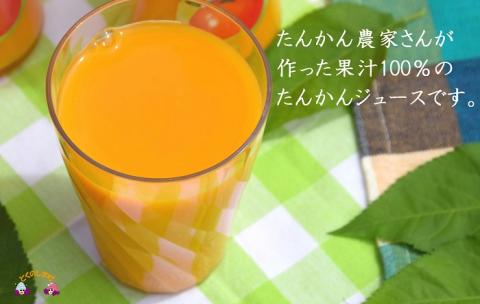 【2025年収穫！】完熟の幸せな甘み！徳之島たんかんジュース（2本）  ( フルーツ ジュース 果汁 果物 柑橘 徳之島 鹿児島 濃厚 贅沢 太陽 恵み 健康 美味しい )