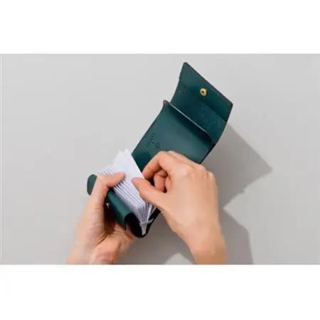 colmのコンパクト財布 ブラック「カードが見やすく取り出しやすい小さな財布」_装飾品・工芸品 財布 服飾小物 _【1404287】