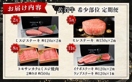 佐賀牛【希少部位】定期便