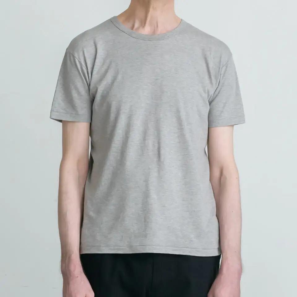 【Lサイズ】 EIJI T－SHIRT クルーネック ヘザーグレイ _SM16-5