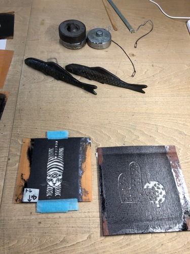 染めものワークショップ（藍の型染コースター）