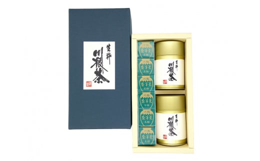 12-5 お茶 茶葉 静岡 しづく 川根茶羊かん セット  / 生粋川根茶澤本園 ふるさとありがとう２