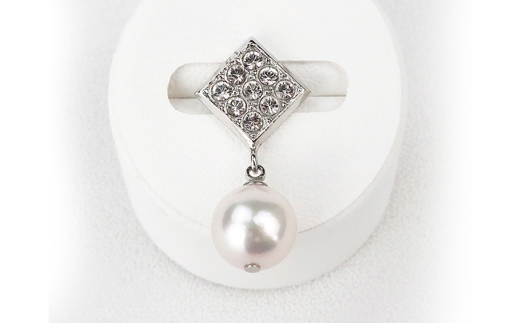 真珠 タイタック ネクタイピン 8.0-8.5mm