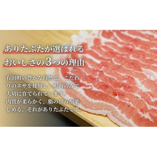 【12回定期便 総計12kg！真空個包装で便利】ありたぶた 肩ロース 薄切り 生姜焼き用 12ヶ月 連続 定期便 1kg（200g×5パック）【有田まちづくり公社】佐賀県産 有田町産 ブランド豚 あり