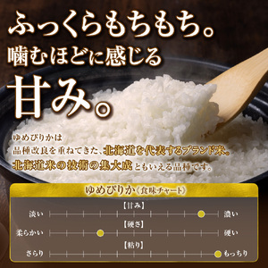 【定期便】【令和8年度産米】北海道産 ゆめぴりか 玄米 10kg 6回｜玄米 お米 北海道 石狩市