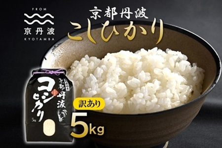 【訳あり】京丹波こしひかり 5kg  《 数量限定 》