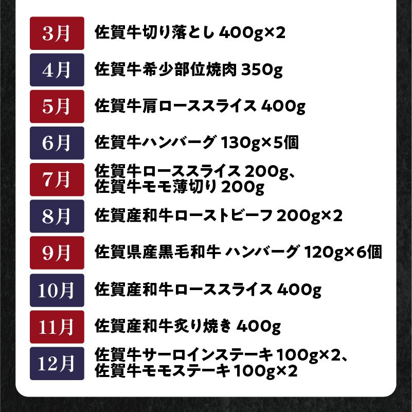 中山牧場 厳選ギフト定期便（12回） 12回
