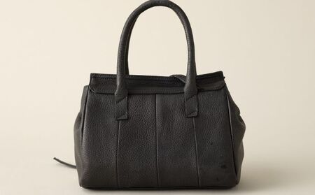 バッグ OBI MINI 野生鹿革 トートバッグ  カバン 革 鹿革 革製品 レザー 皮革製品 ファッション かばん 手提げ BKブラック