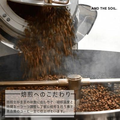 ふるさと納税 福岡市 【毎月定期便】ANDTHESOIL.焙煎オーガニックコーヒー豆GUA深煎り600g ME36全12回 |  | 02