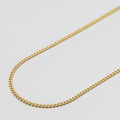 ふるさと納税 魚津市 K18　二面喜平ネックレス　60cm-10g　造幣局検定マーク入り　　